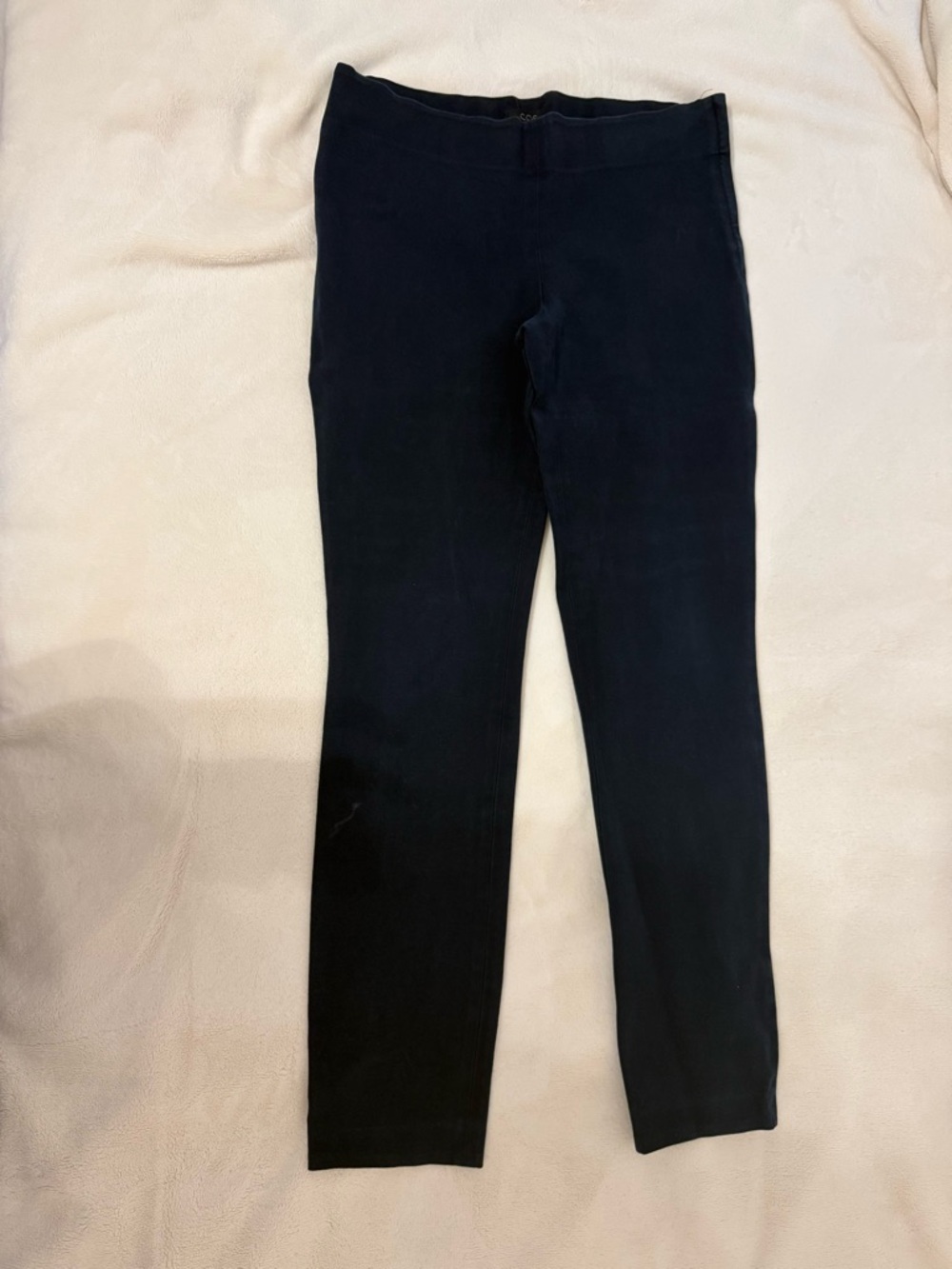 COS Navy High-Waist Stretch Leggings